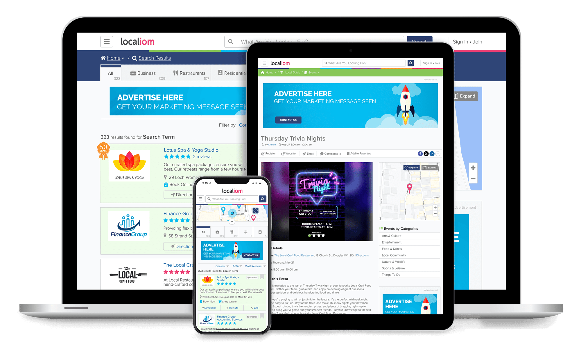 Isle of Man Local Display Advertising Isle of Man Local Display Advertising