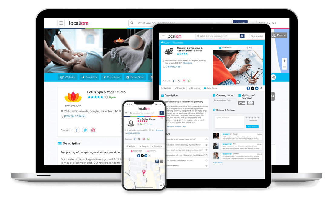 Isle of Man Local Business Listings