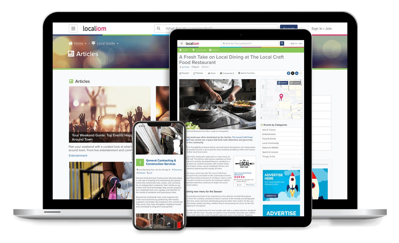 Isle of Man Sponsored Content Marketing